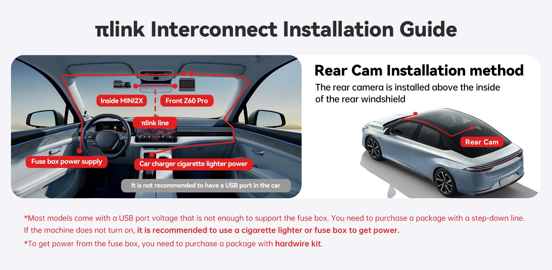 2025 جديد DDPAI 4K Dash Cam Z60 Pro 3CH 