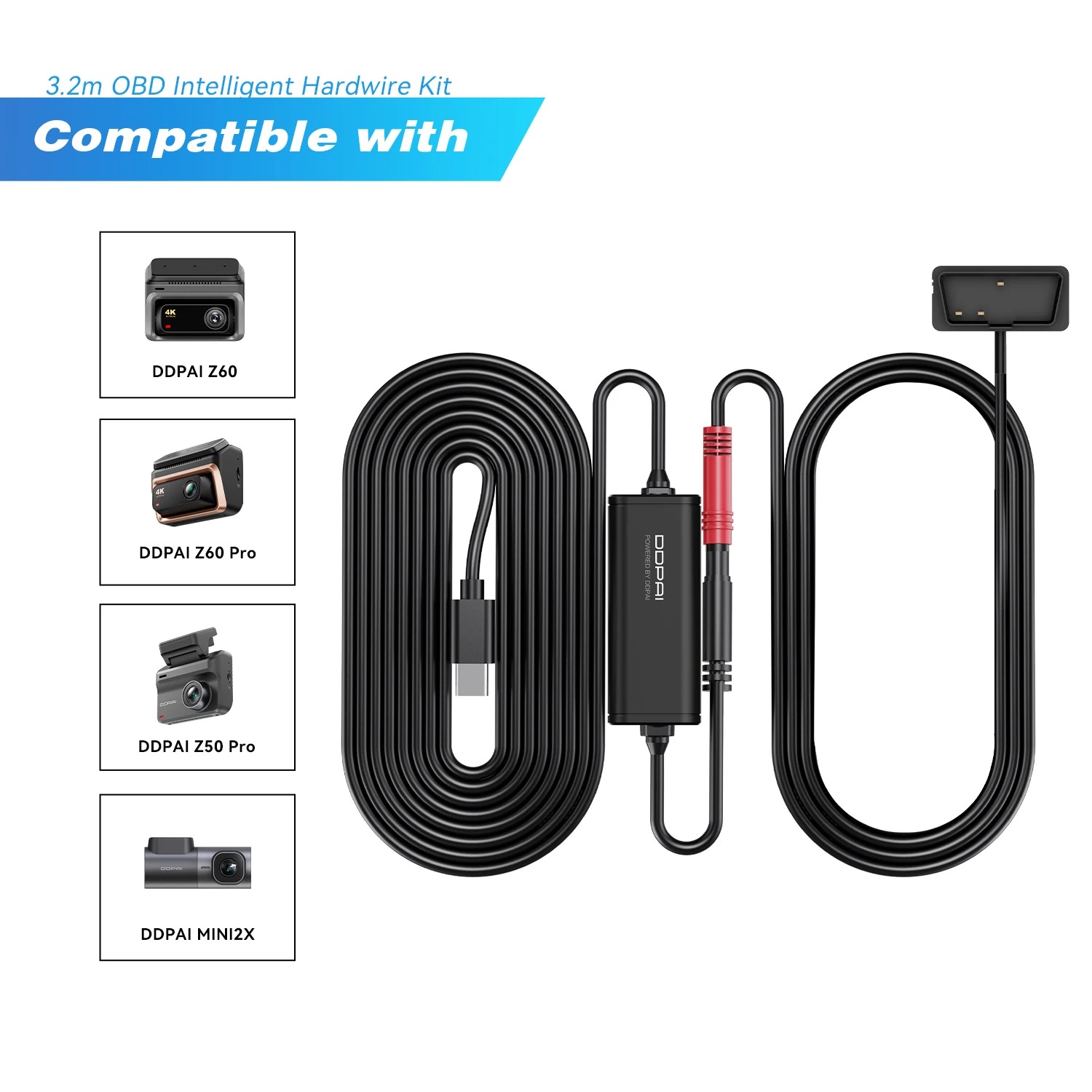 مجموعة أدوات DDPAI  الذكية Obd 